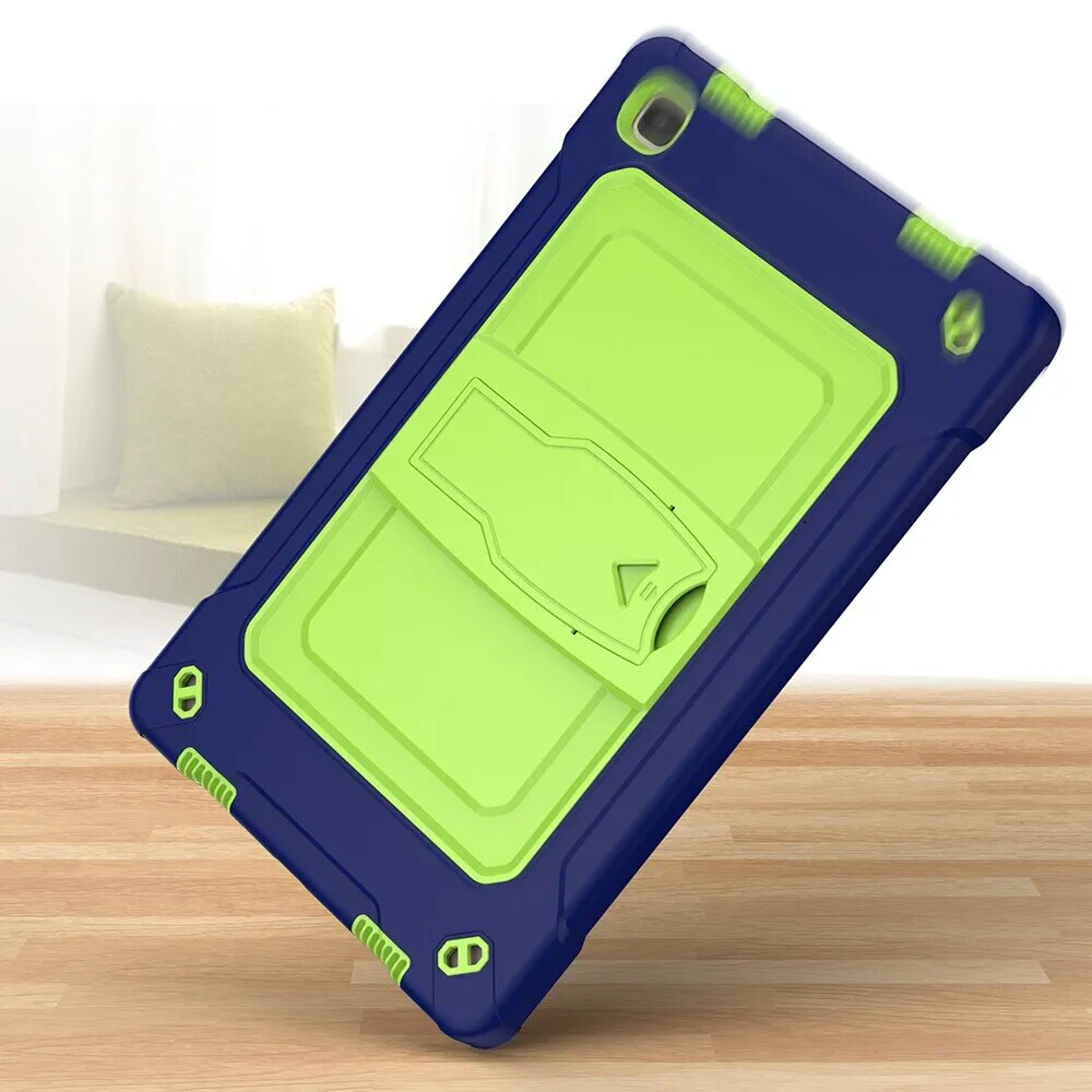 Etui Pancerne pentru iPad 10.2" cu Podstawka, Verde, 3 piese