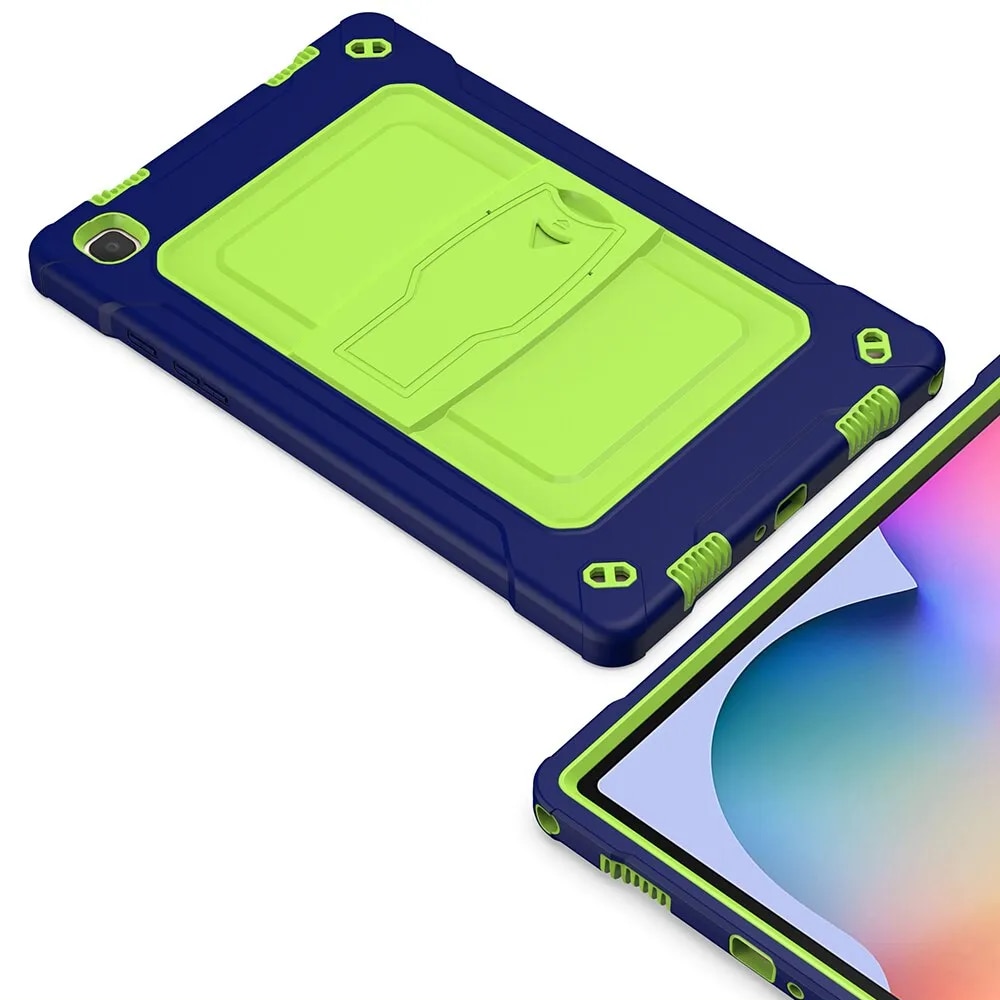 Etui Pancerne pentru iPad 10.2" cu Podstawka, Verde, 3 piese
