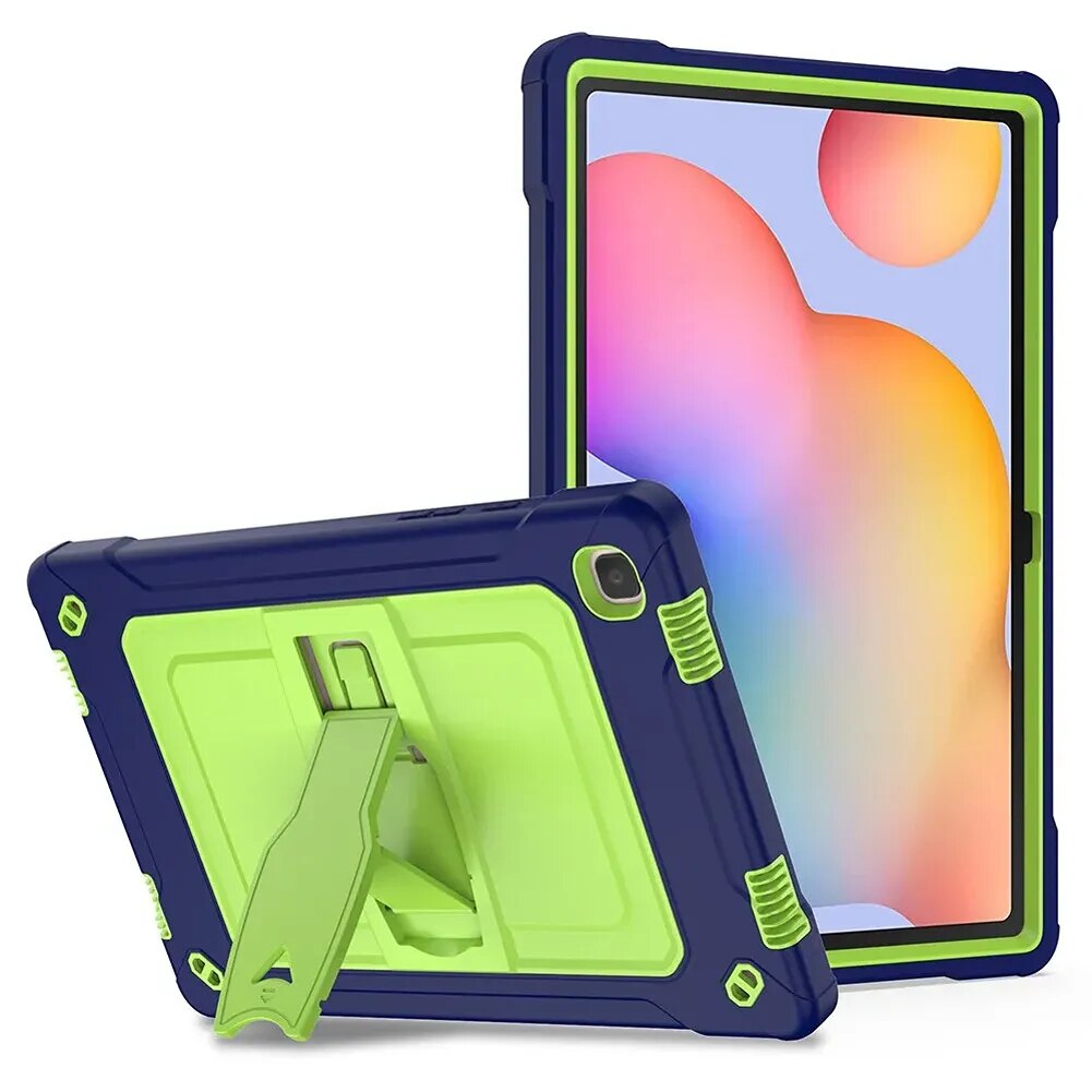 Etui Pancerne pentru iPad 10.2" cu Podstawka, Verde, 3 piese
