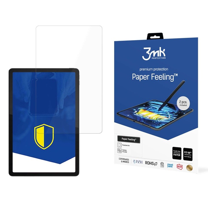 Folie de protectie 3MK Paper Feeling pentru Blackview Tab 18, 269791, neagra