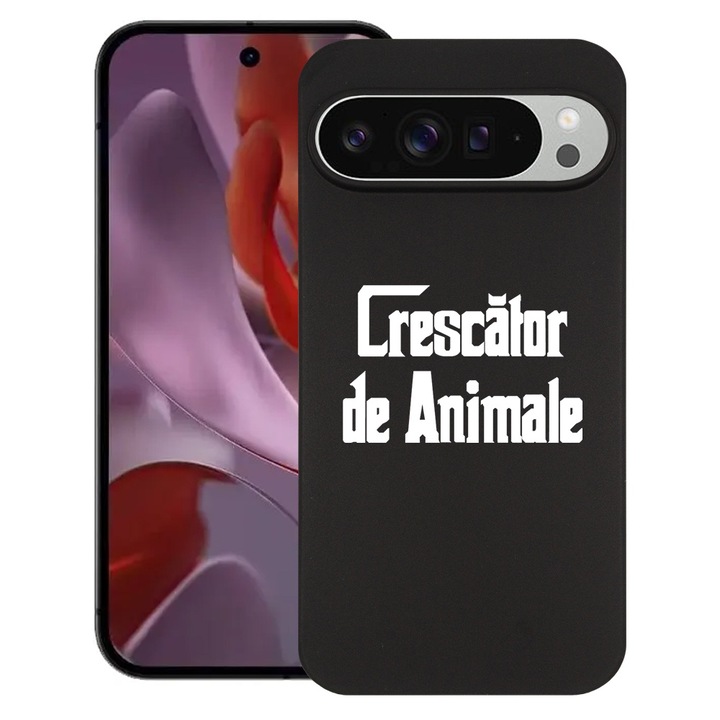 BestCase® Husa pentru Google Pixel 9 Pro XL, Crescator De Animale - GodFather Style, Slim Silicon 0.8MM, Antisoc, Protectie camera si ecran, 1926334 B 1693