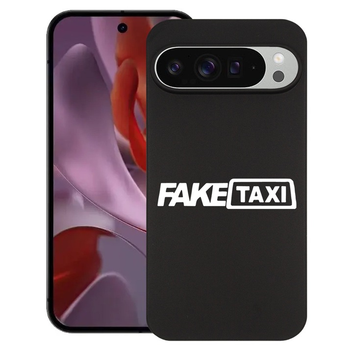 BestCase® Husa pentru Google Pixel 9 Pro XL, Fake Taxi, Slim Silicon 0.8MM, Antisoc, Protectie camera si ecran, 1926334 B 1647