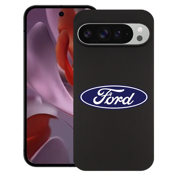 BestCase® Husa pentru Google Pixel 9 Pro XL, Ford, Slim Silicon 0.8MM, Antisoc, Protectie camera si ecran, 1926334 B 1745