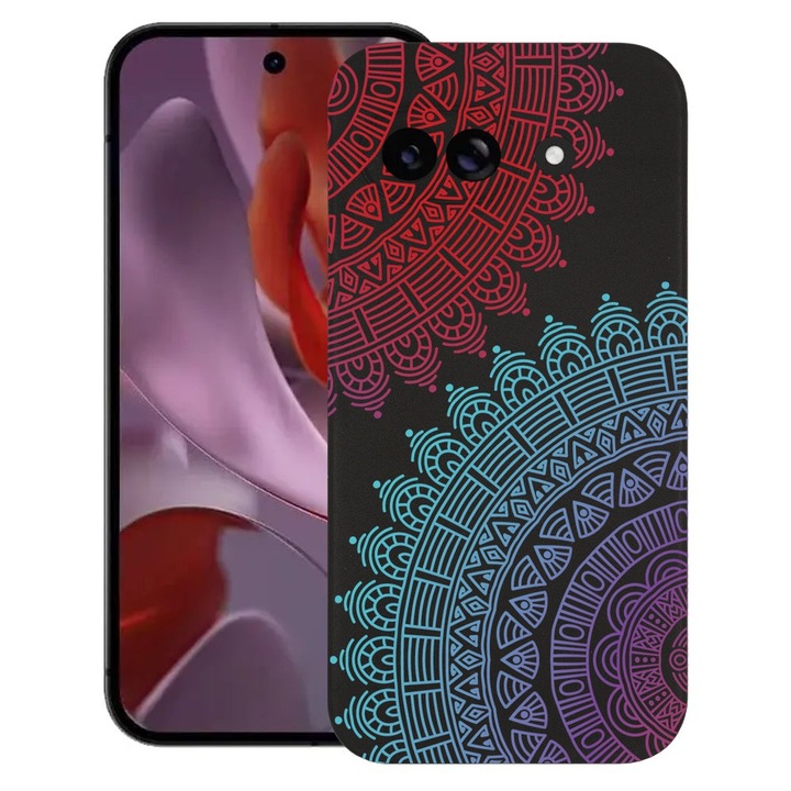 BestCase® Husa pentru Google Pixel 9a, Non Figurative, Slim Silicon 0.8MM, Antisoc, Protectie camera si ecran, 1926335 B 176