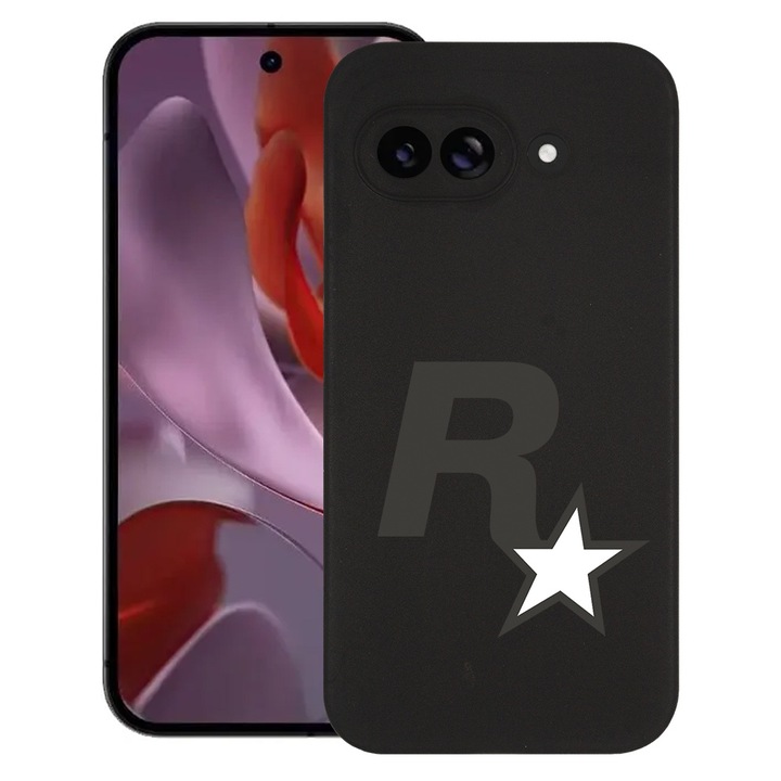 BestCase® Husa pentru Google Pixel 9a, Rock Star, Slim Silicon 0.8MM, Antisoc, Protectie camera si ecran, 1926335 B 1467