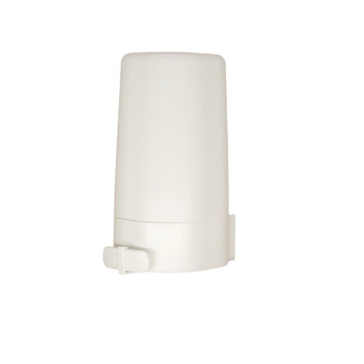 Dozator Sapun Solid, Manual, Anti-Umezeala, Anti-Bacterian, Reglaj dispersie, Fara lama, Fara Montaj Invaziv, Plastic Durabil, Alb Elegant