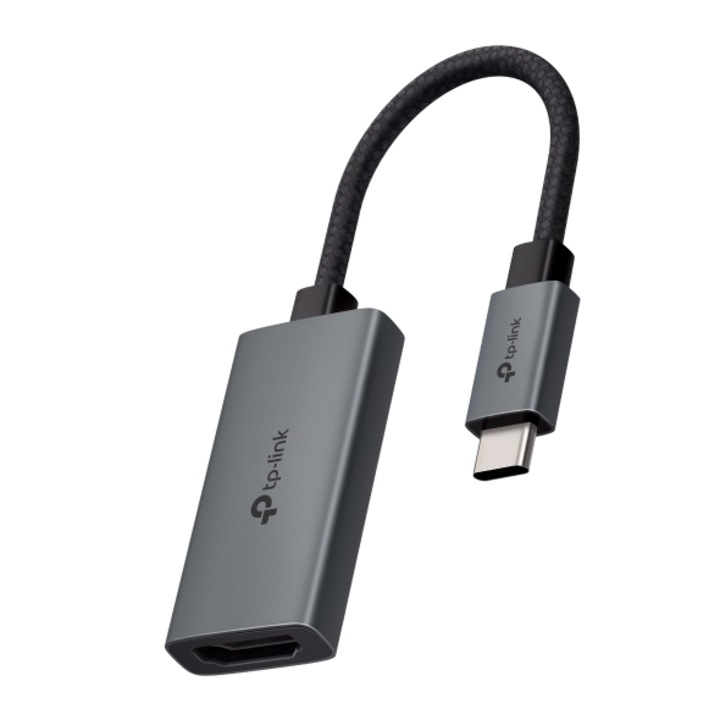 TP-Link videoadapter, USB Type-C (T) - 1 x HDMI (M) 4K (3840 x 2160) 60 Hz-en, szürke