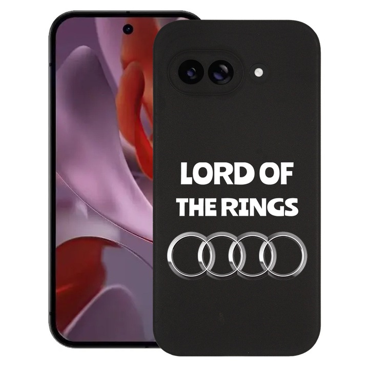 BestCase® Husa pentru Google Pixel 9a, Lords Of The Rings, Slim Silicon 0.8MM, Antisoc, Protectie camera si ecran, 1926335 B 1619