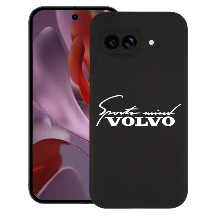 BestCase® Husa pentru Google Pixel 9a, Sports Mind Volvo, Slim Silicon 0.8MM, Antisoc, Protectie camera si ecran, 1926335 B 1678