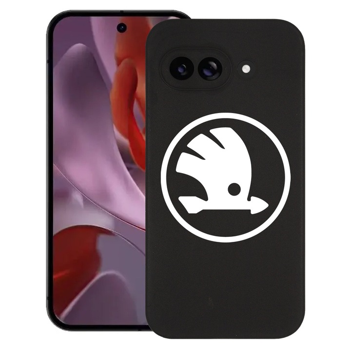 BestCase® Husa pentru Google Pixel 9a, Skoda, Slim Silicon 0.8MM, Antisoc, Protectie camera si ecran, 1926335 B 1715