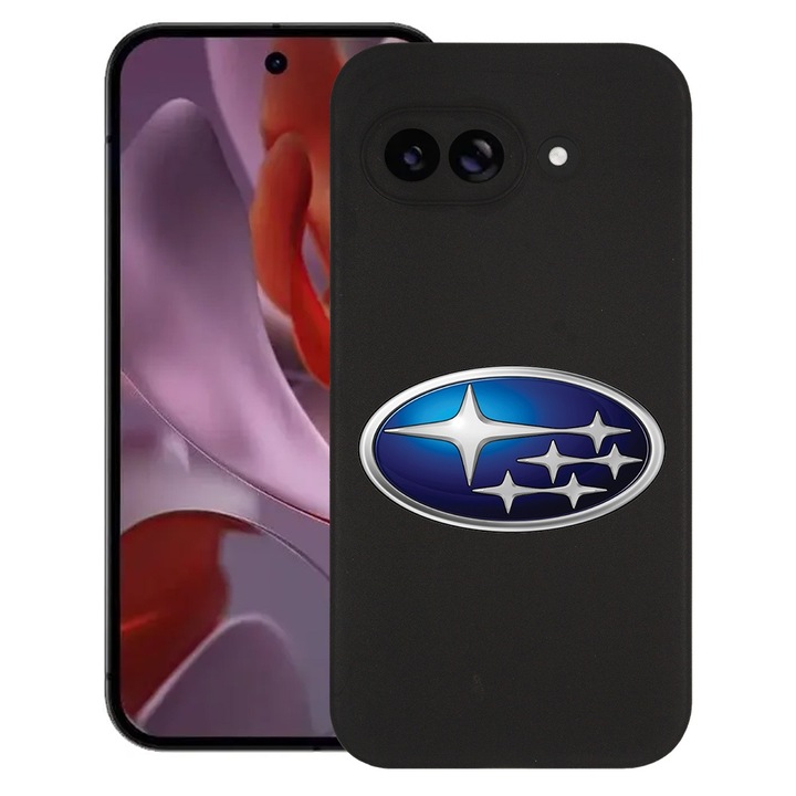 BestCase® Husa pentru Google Pixel 9a, Subaru, Slim Silicon 0.8MM, Antisoc, Protectie camera si ecran, 1926335 B 1713