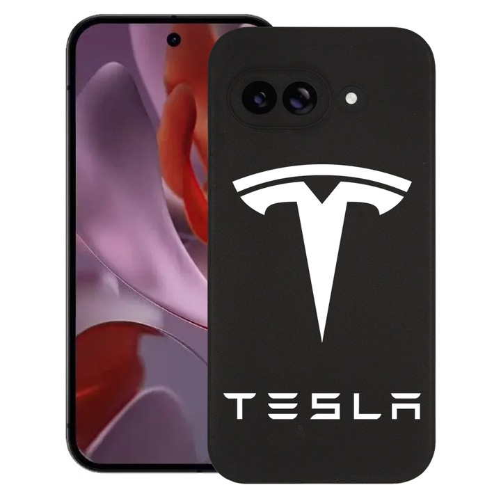 BestCase® Husa pentru Google Pixel 9a, Tesla, Slim Silicon 0.8MM, Antisoc, Protectie camera si ecran, 1926335 B 1710