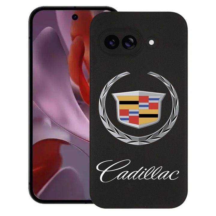 BestCase® Husa pentru Google Pixel 9a, Cadillac, Slim Silicon 0.8MM, Antisoc, Protectie camera si ecran, 1926335 B 1777