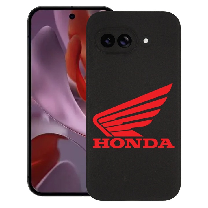 BestCase® Husa pentru Google Pixel 9a, Honda, Slim Silicon 0.8MM, Antisoc, Protectie camera si ecran, 1926335 B 1742