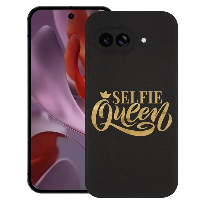 BestCase® Husa pentru Google Pixel 9a, Selfie Queen, Slim Silicon 0.8MM, Antisoc, Protectie camera si ecran, 1926335 B 1801