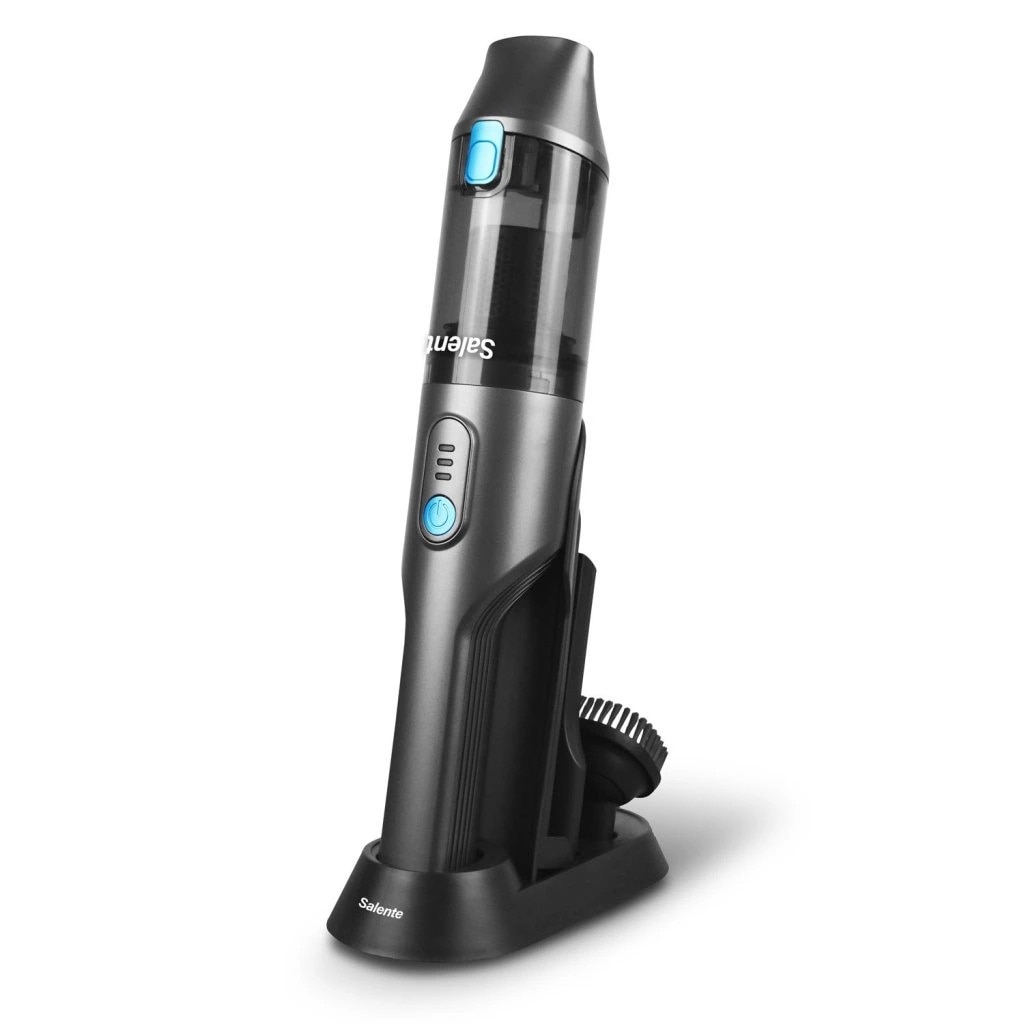 Salente SuperVac, aspirator portabil, HEPA H7, 2200 mAh, 110 W, antracit