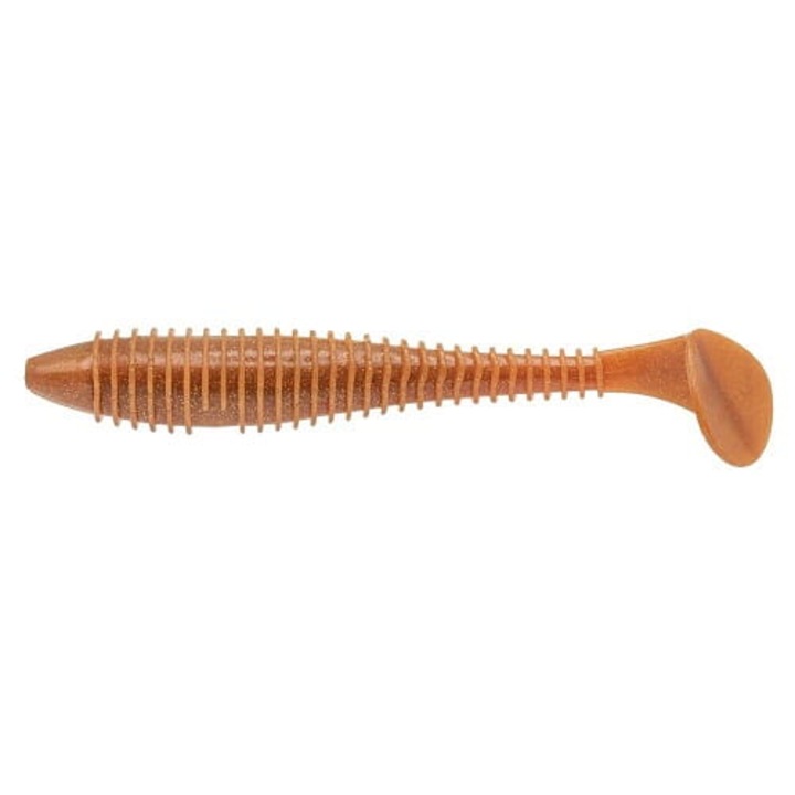 2 db-os Shad csali szett, KEITECH, Swing Impact, 7.8", LT Amber Gold FLK