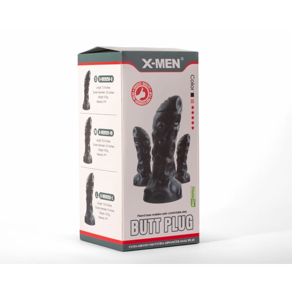 Monster Plug Dop anal X-MEN Monster Plug 1 M - eMAG.ro