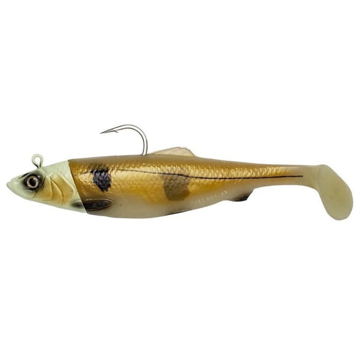 Savage Gear 3D Herring Big Shad csalik, 32 cm, 560 g, 2 darabos készlet, arany
