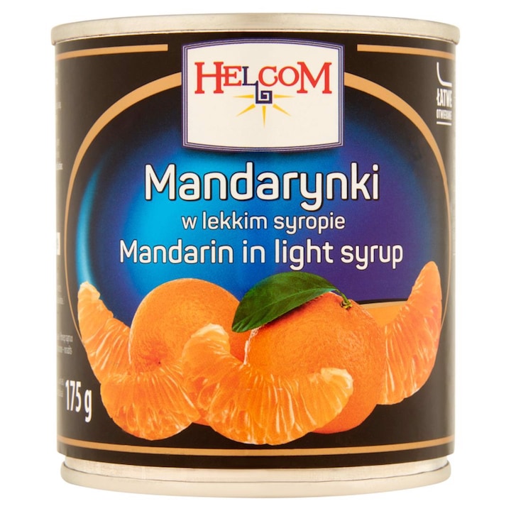 Mandarine Helcom in sirop usor, 312 g