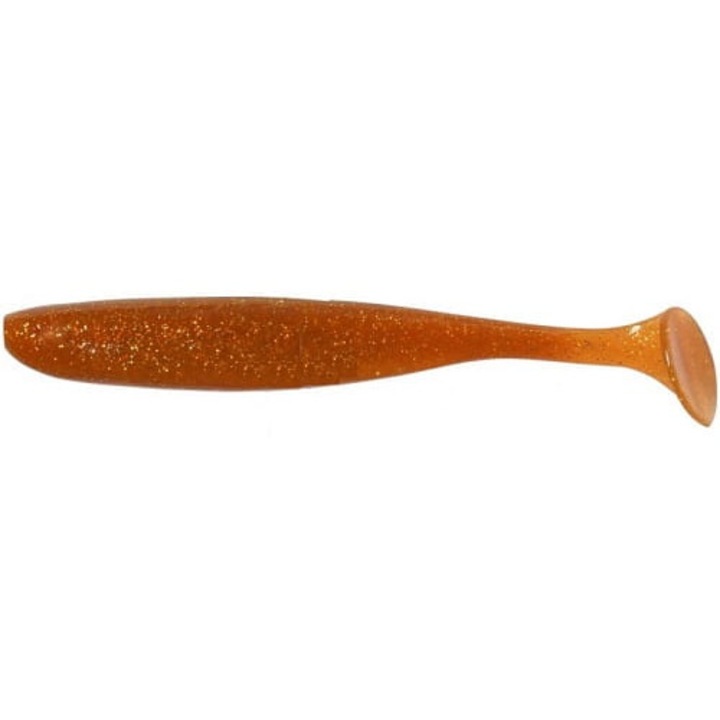 Изкуствени примамки Keitech Easy Shiner 4.5" Amber Gold, комплект от 6, 11.45 см