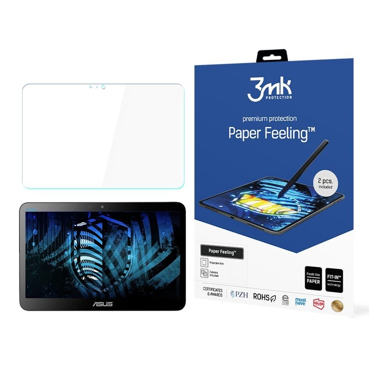 Folie protectie, 3MK, Paper Feeling, pentru desen, Asus A41GART-BD006T