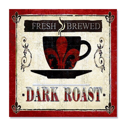 Tablou Canvas - Cafea, 70 x 70 cm