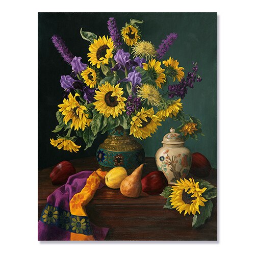 Tablou Canvas - Floarea soarelui, 60 x 75 cm