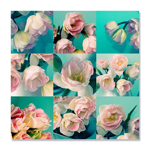 Tablou Canvas - Lalea, Mozaic, 70 x 70 cm