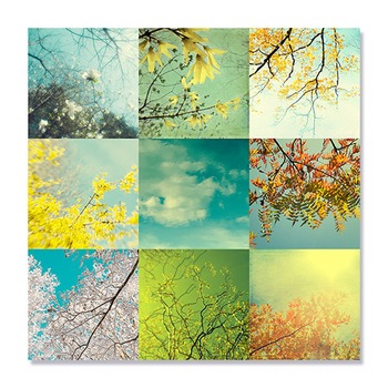 Tablou Canvas - Sky, Mozaic, 70 x 70 cm Tablou Canvas - Sky, Mozaic, 70 x 70 cm