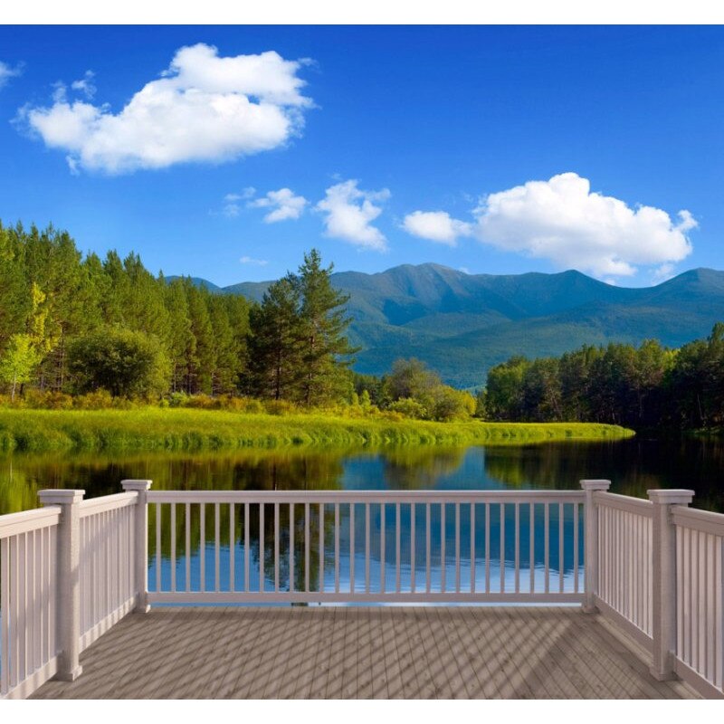 Fototapet DEGRETS 84500 Veranda de vara 272x291cm