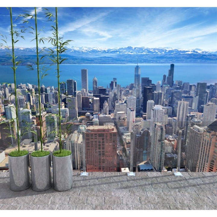 Фототапет DEGRETS 84501, Поглед от високо, Размери: 272x291см