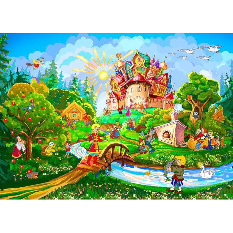 Fototapet DEGRETS 84540 Povesti rusesti 194x272cm