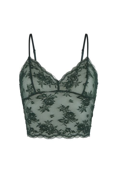 LingaDore, Bustiera de dantela, Verde
