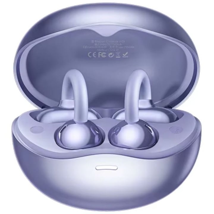 REMAX W29 CozyBuds Bluetooth fejhallgató, 250 mAh kapacitás, csíptetős, kék