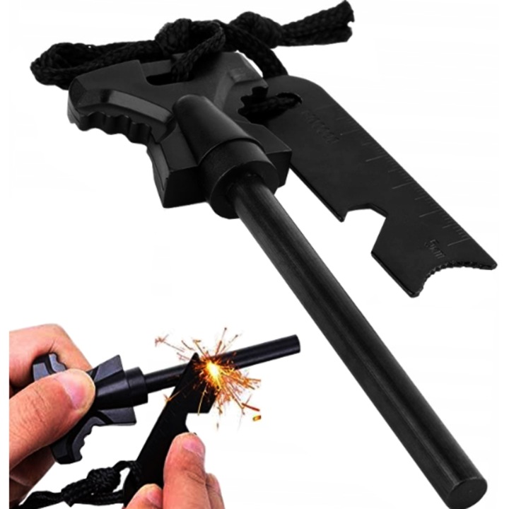 Cremene de magneziu XXL BSH, set cu placa metalica si cana de masurare, 11,5cm, 8mm, multicolor