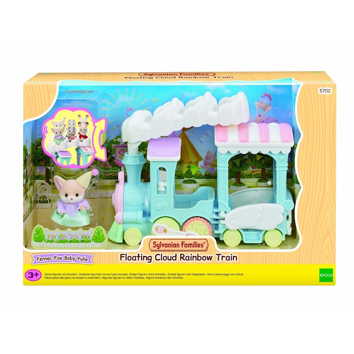 Комплект фигурки Sylvanian Families, Epoch, кола, многоцветен, за деца от 3 години