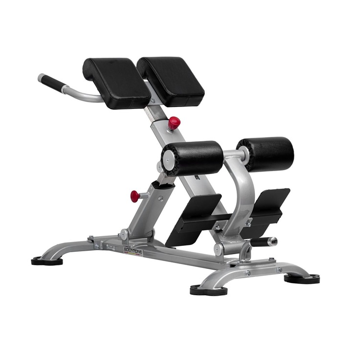 Bodytone PROFESSIONAL Hyperextensions Bench EB09, различни позиции, номерирани, с индикатор за ъгъл на наклон и дължина