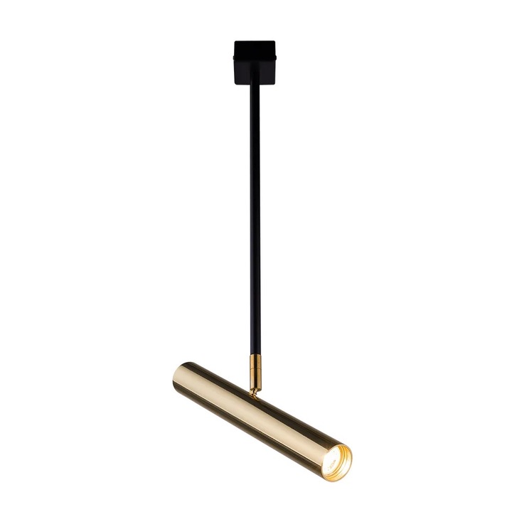 Spot de Lumini Akadi, AMPLEX, 1xGU10, dimabil, culoare Aurie-Cern, 51x28x4cm