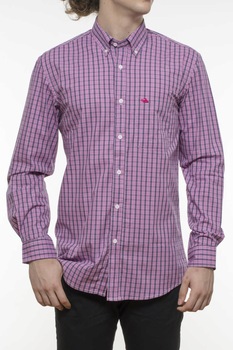 Camasa cu maneca lunga INDEEWAY, carouri, mov ciclam, Mov/ciclam Camasa cu maneca lunga INDEEWAY, carouri, mov ciclam, Mov/ciclam