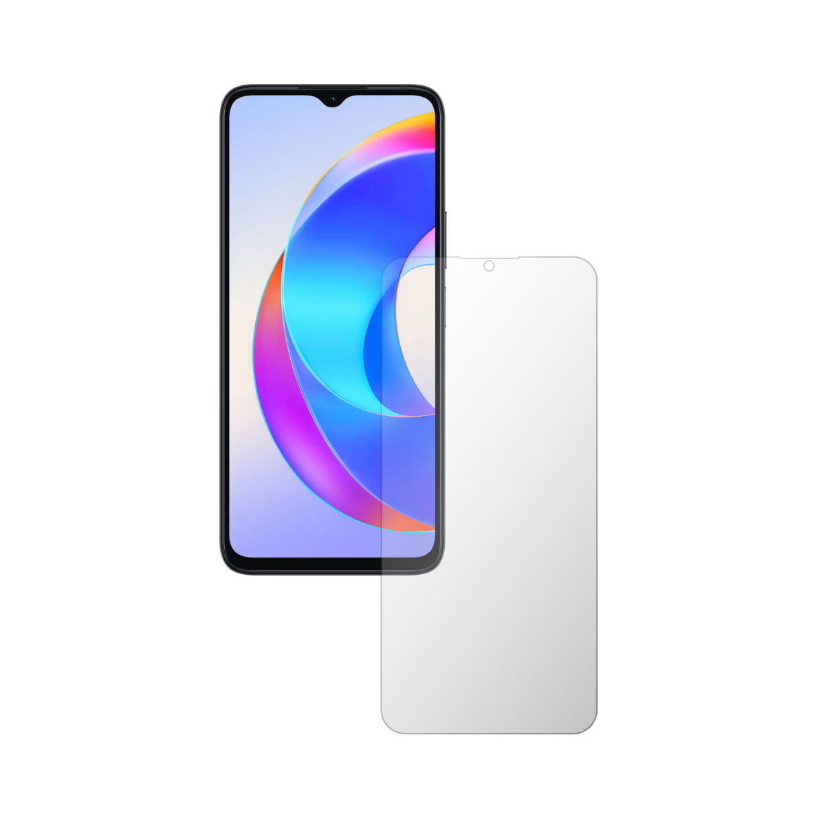 Folie Protectie Ecran Folie24, pentru Honor X5b, 1X Ultra-Clear cu Acoperire Case-Friendly ( Compatibile cu Carcasa ), Adeziva, Flexibila cu Auto Regenerare