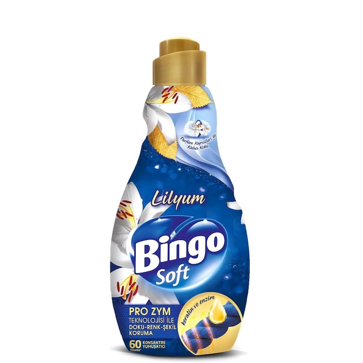 Bingo Lilyum koncentrált folyékony kondicionáló, 1440 ml, 60 mosás