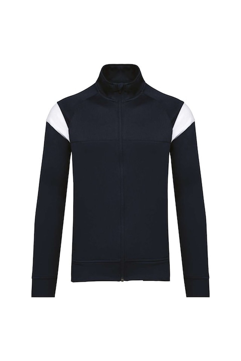 Hanorac unisex de trening cu fermoar, Proact - PA390, Albastru