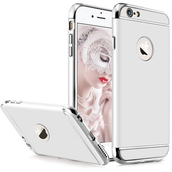 Husa telefon Iphone 6 / 6S ofera protectie 3in1 Ultrasubtire - Silver Matte Husa telefon Iphone 6 / 6S ofera protectie 3in1 Ultrasubtire - Silver Matte
