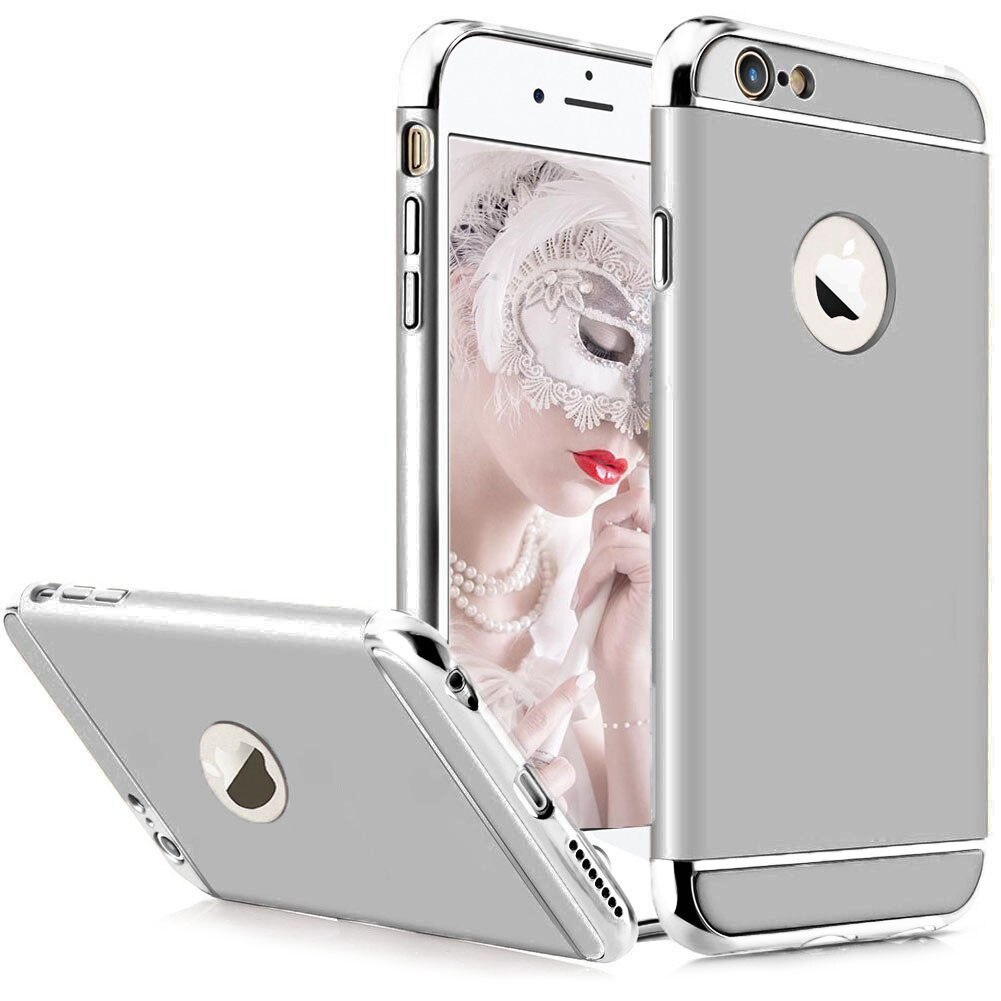 Husa telefon Iphone 6/6S ofera protectie 3in1 Ultrasubtire - Grey