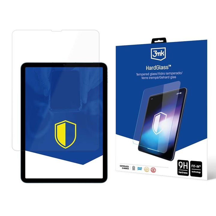 3mk HardGlass kompatibilis edzett üvegfólia 9H Apple iPad Air 4/5 gen-hez 155636