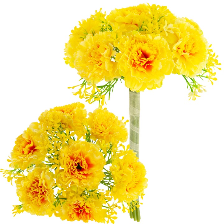 Buchet de garoafe artificiale, Luka, 7 fire