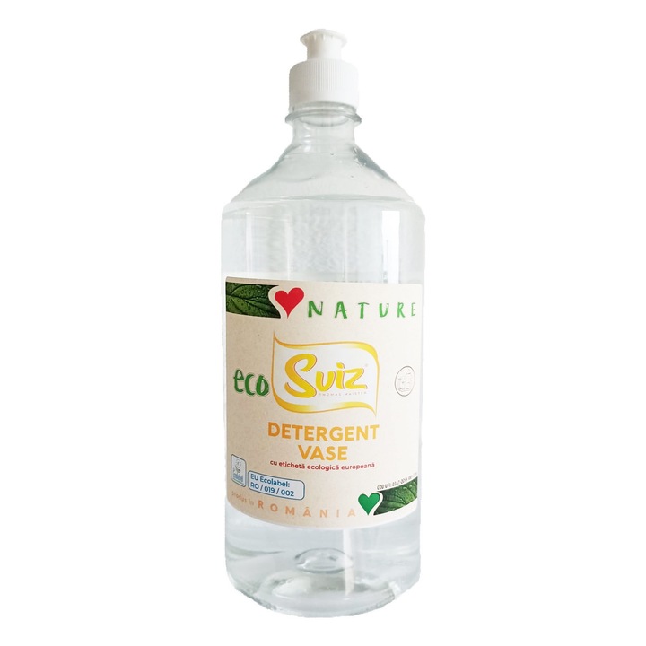 Detergent vase Eco Sviz, ecologic, concentrat, 1l