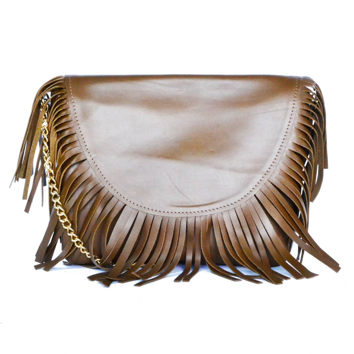 Geanta dama,Zea,piele naturala,maro castan fr