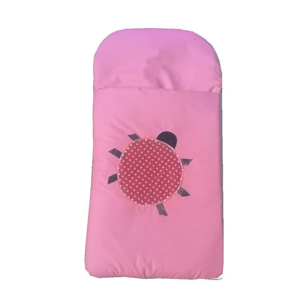 Sac de dormit pentru carucior Deseda Roz Buburuza